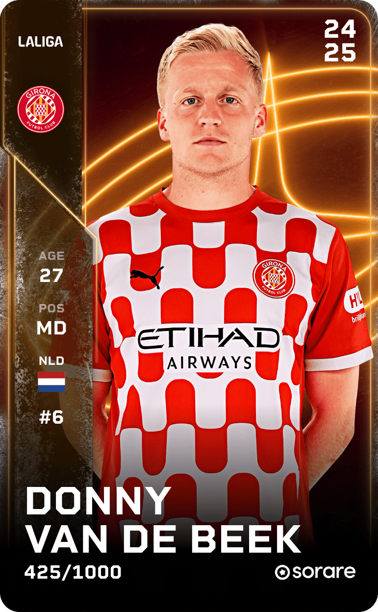 Donny van de Beek 2024-25 • Limited 425/1000