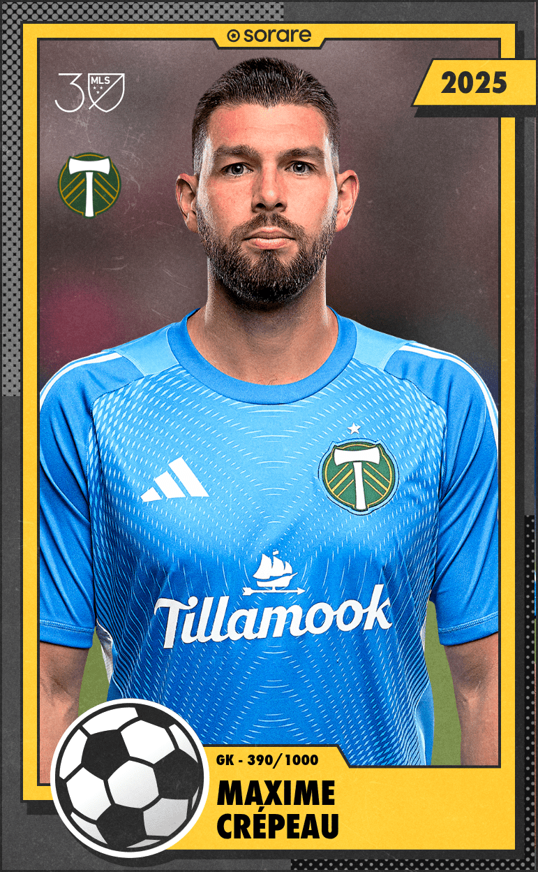 Maxime Crépeau 2025-26 • Limited 390/1000