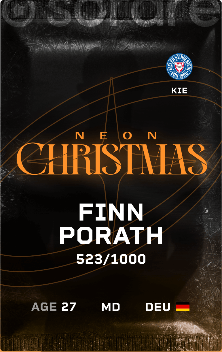Finn Porath 2024-25 • Limited 523/1000