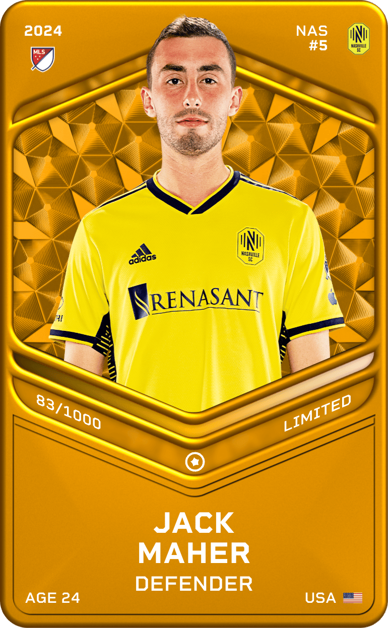 Jack Maher 2024-25 • Limited 83/1000