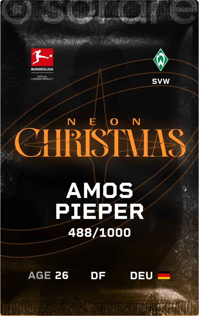Amos Pieper 2024-25 • Limited 488/1000