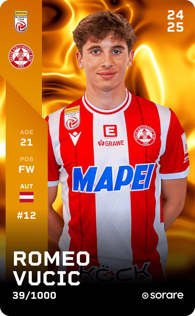 Romeo Vucic 2024-25 • Limited 39/1000