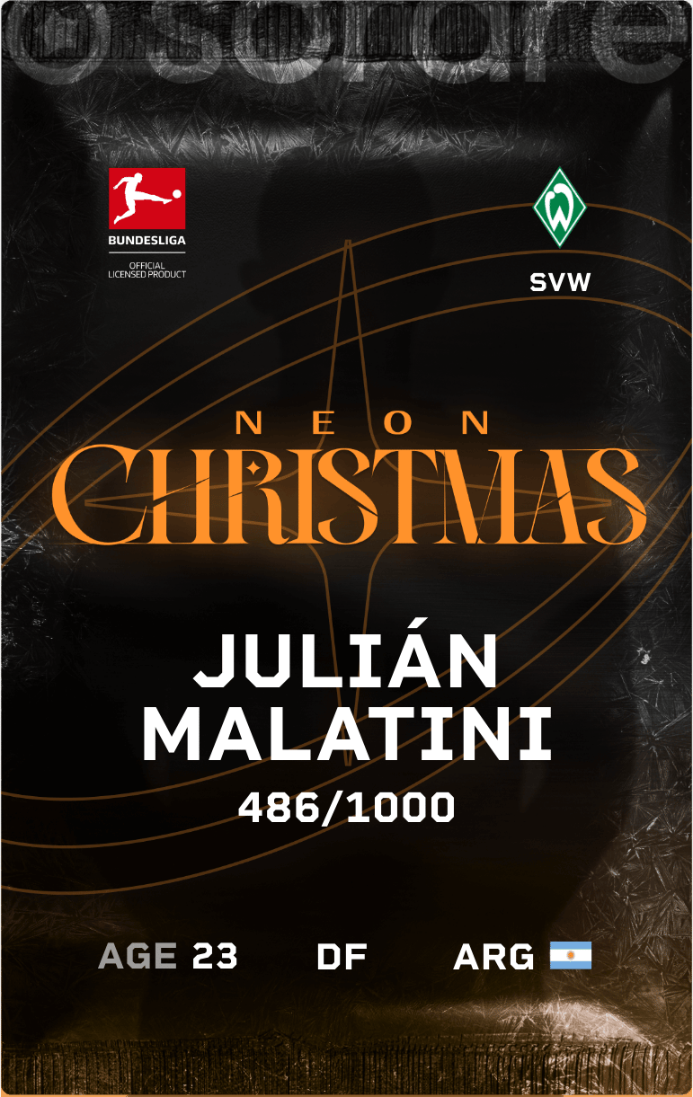 Julián Malatini 2024-25 • Limited 486/1000