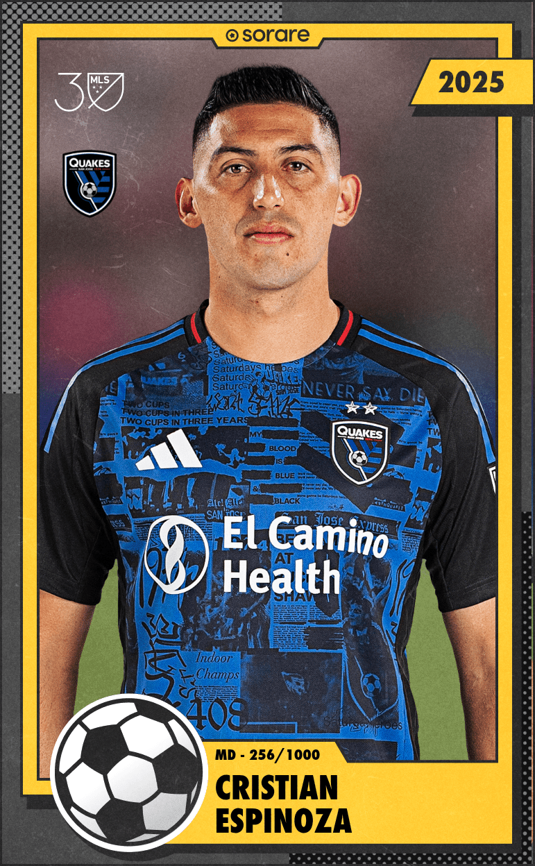 Cristian Espinoza 2025-26 • Limited 256/1000