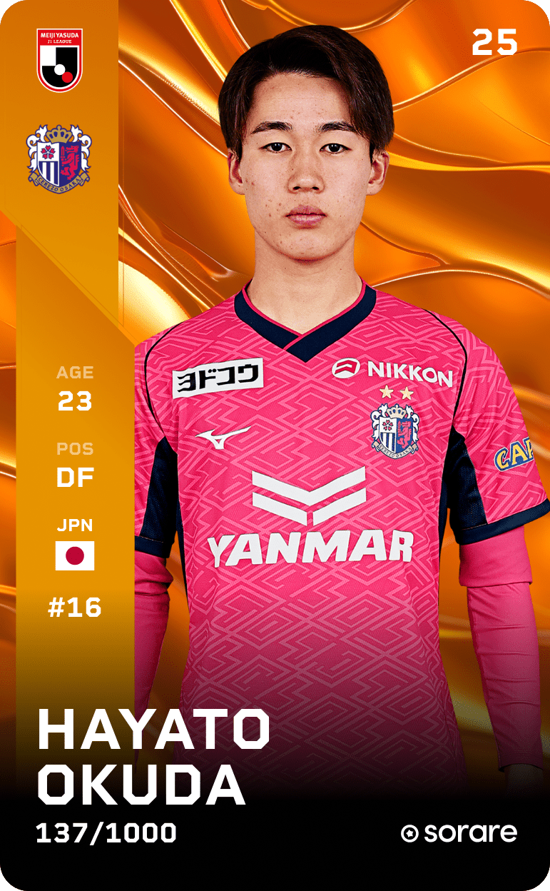 Hayato Okuda 2025-26 • Limited 137/1000