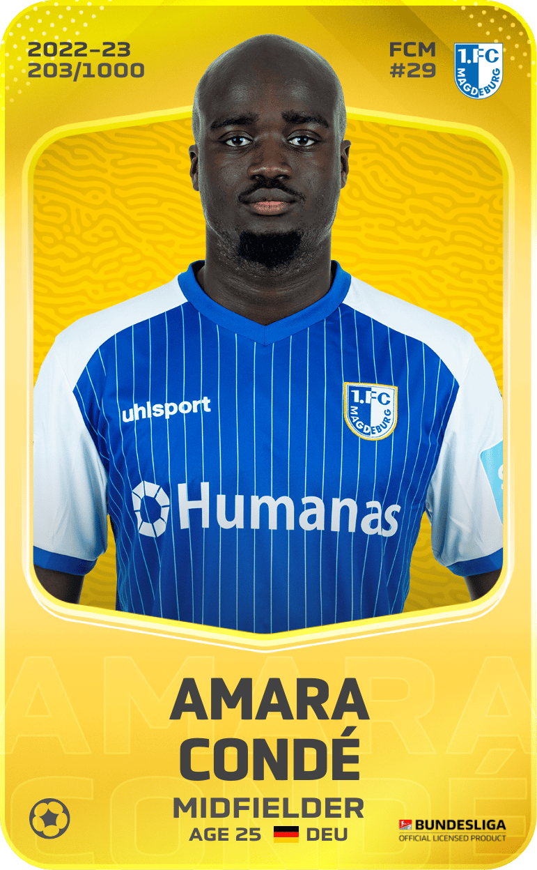 Amara Condé 2022-23 • Limited 203/1000