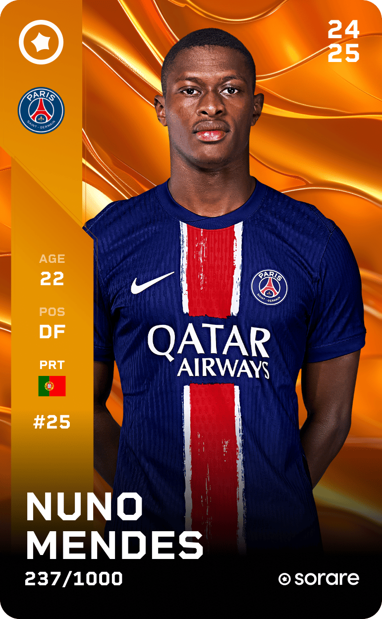 Nuno Mendes 2024-25 • Limited 237/1000