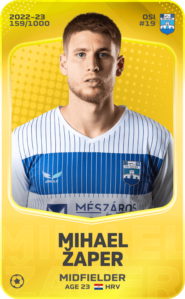 Mihael Žaper 2022-23 • Limited 159/1000