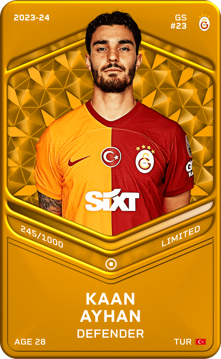 Kaan Ayhan 2023-24 • Limited 245/1000