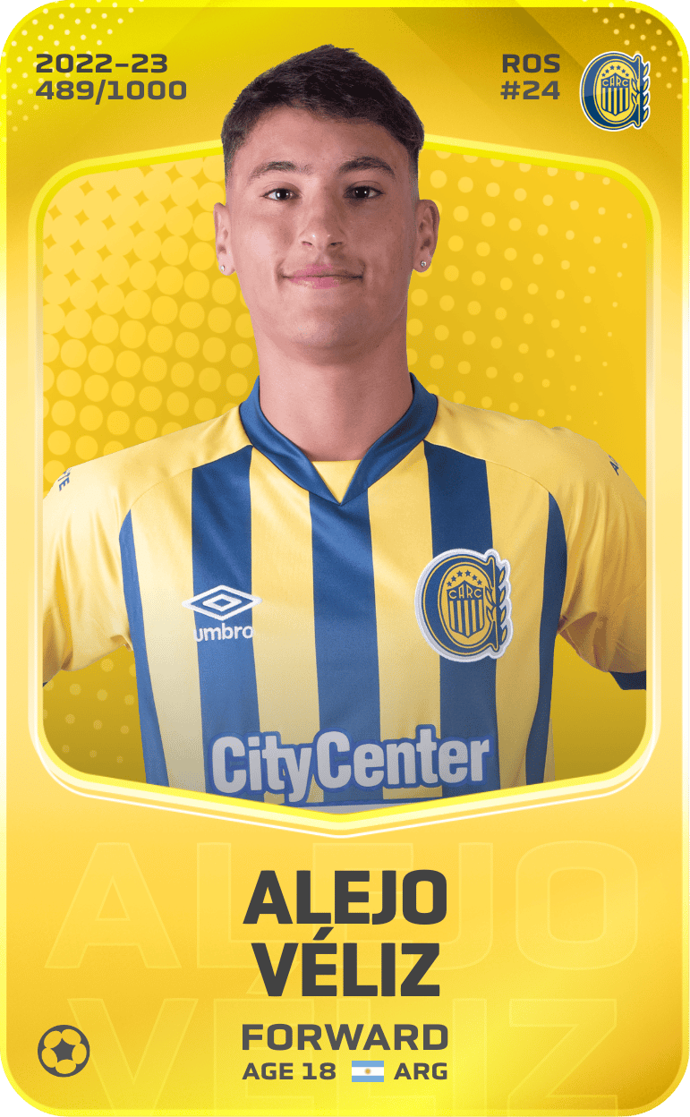 Alejo Véliz 2022-23 • Limited 489/1000