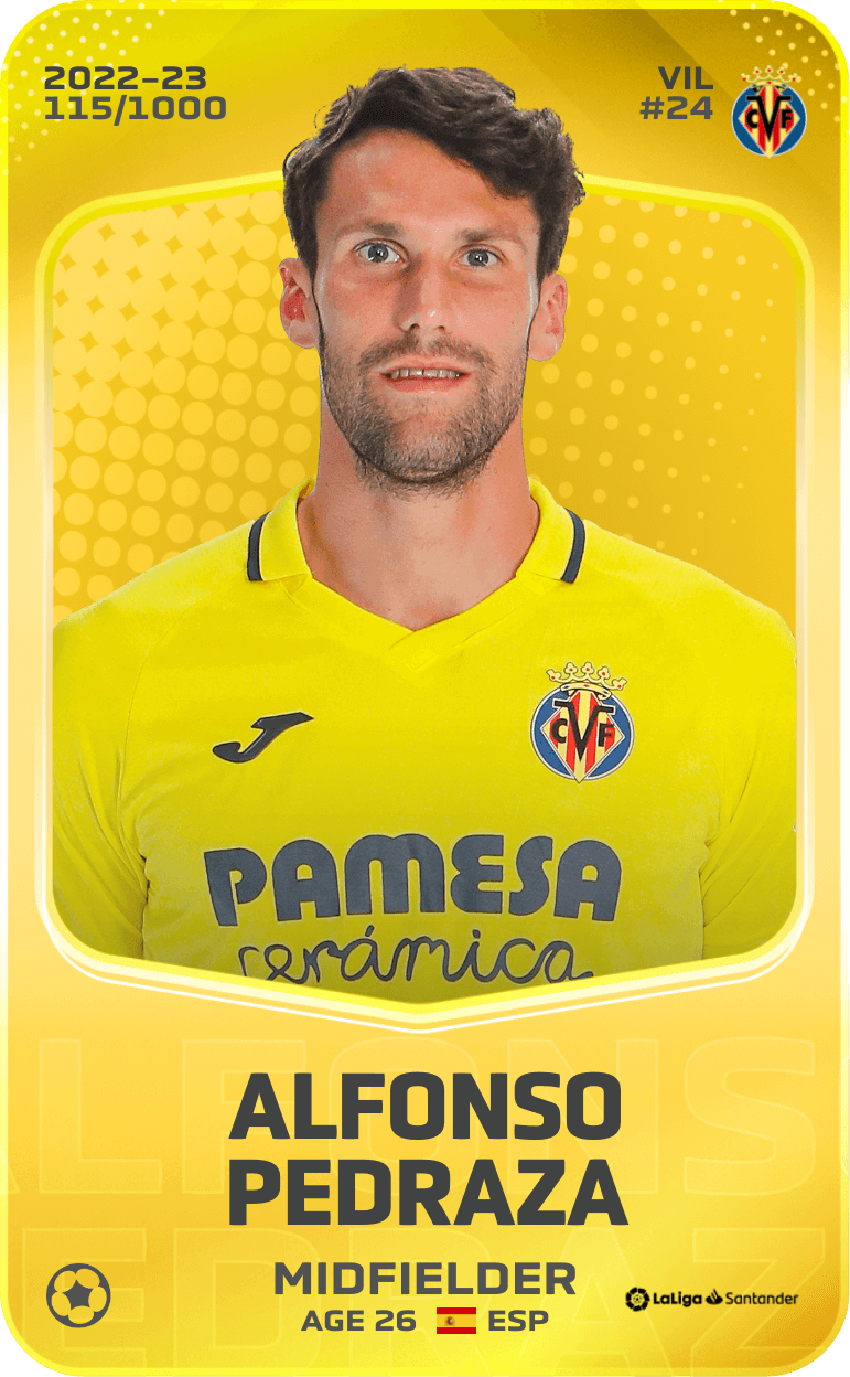 Alfonso Pedraza 2022-23 • Limited 115/1000