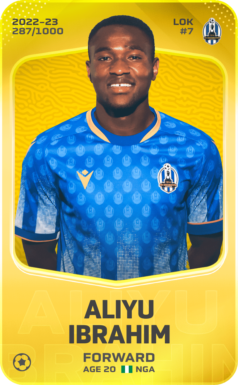 Aliyu Ibrahim 2022-23 • Limited 287/1000