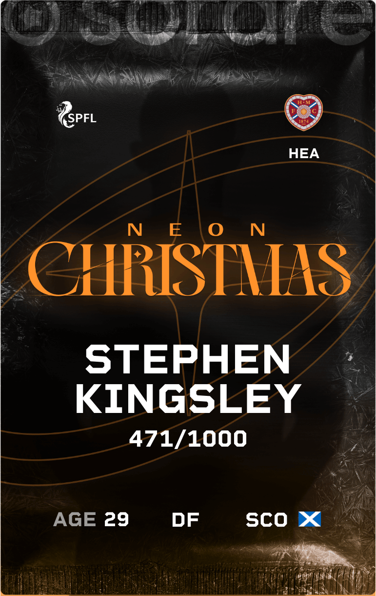 Stephen Kingsley 2024-25 • Limited 471/1000