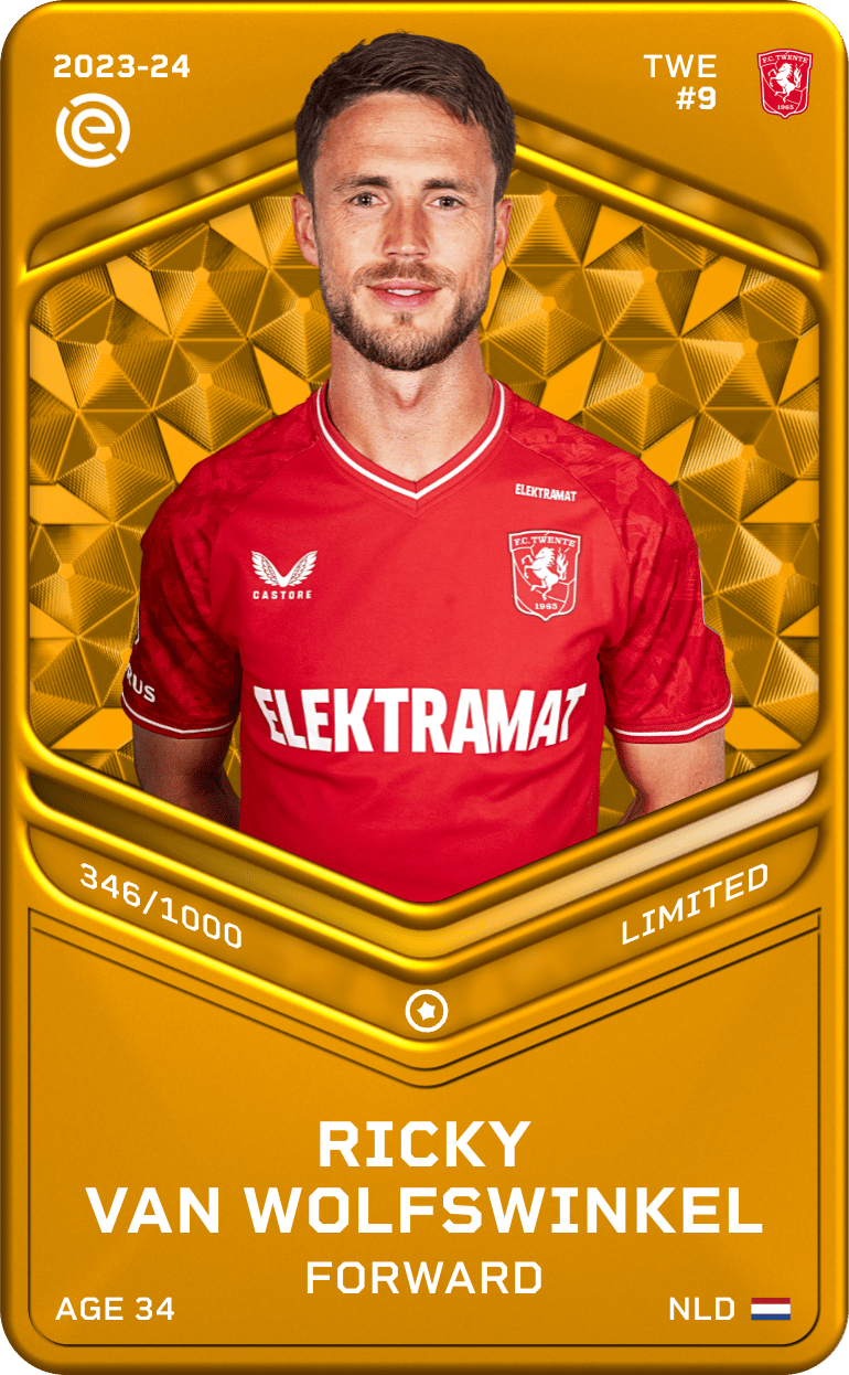 Ricky van Wolfswinkel 2023-24 • Limited 346/1000