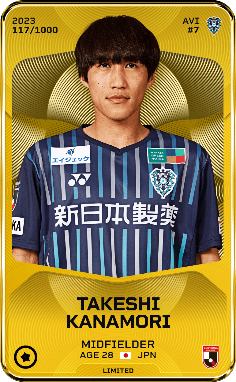 Takeshi Kanamori 2023-24 • Limited 117/1000