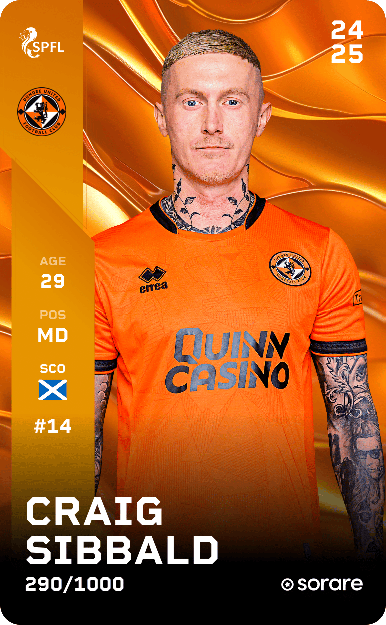 Craig Sibbald 2024-25 • Limited 290/1000