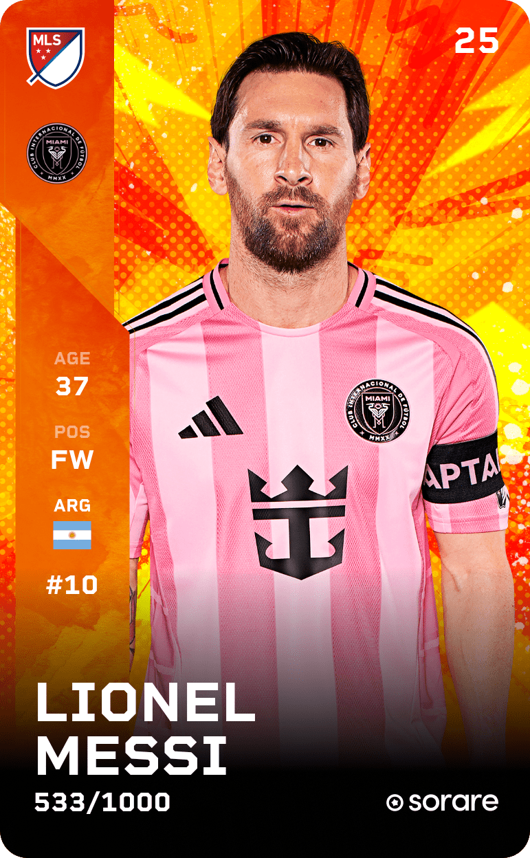 Lionel Messi 2025-26 • Limited 533/1000
