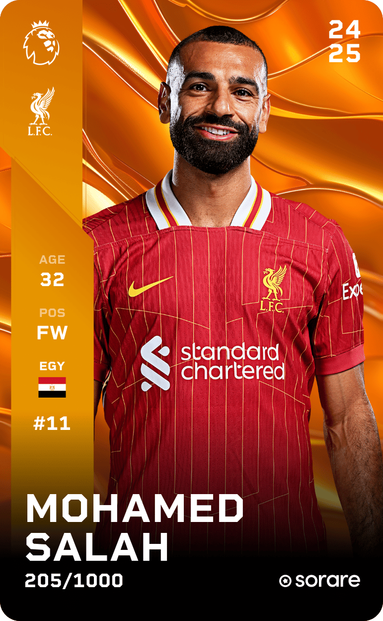 Mohamed Salah 2024-25 • Limited 205/1000