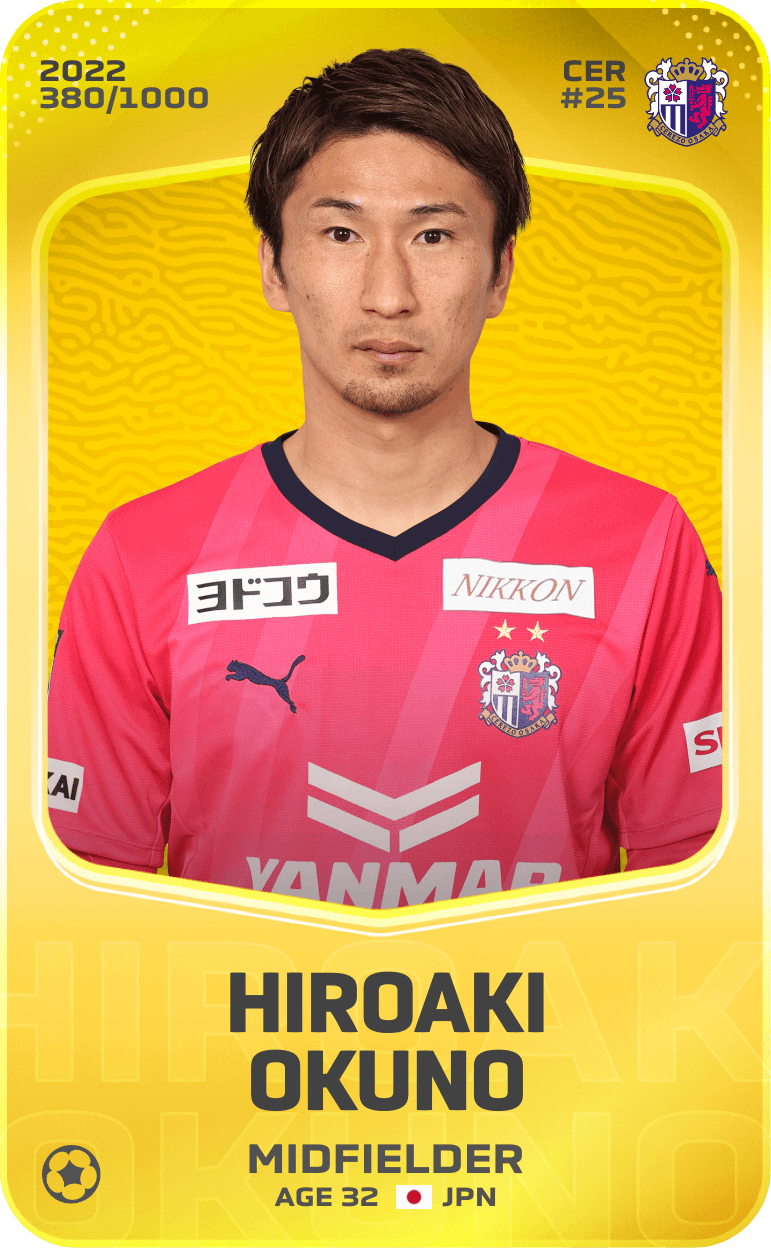 Hiroaki Okuno 2022-23 • Limited 380/1000