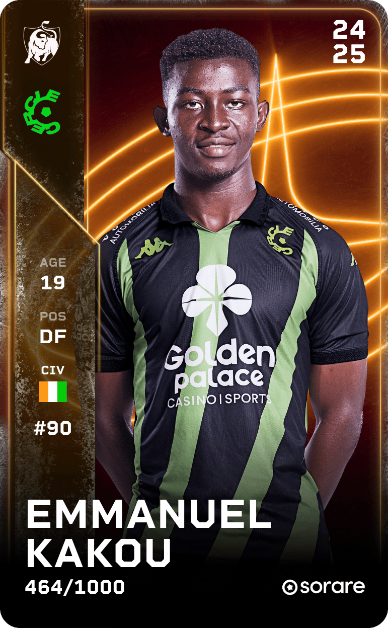 Emmanuel Kakou 2024-25 • Limited 464/1000