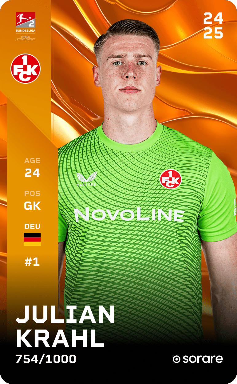 Julian Krahl 2024-25 • Limited 754/1000