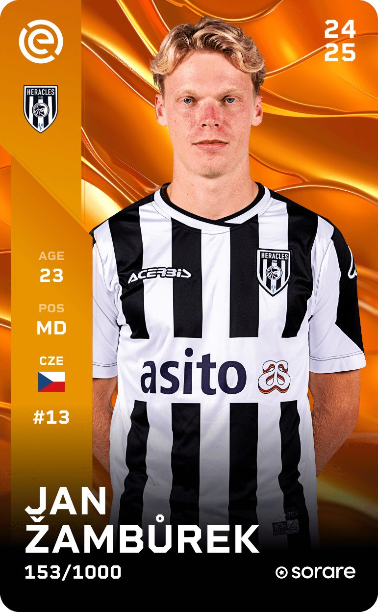 Jan Žambůrek 2024-25 • Limited 153/1000