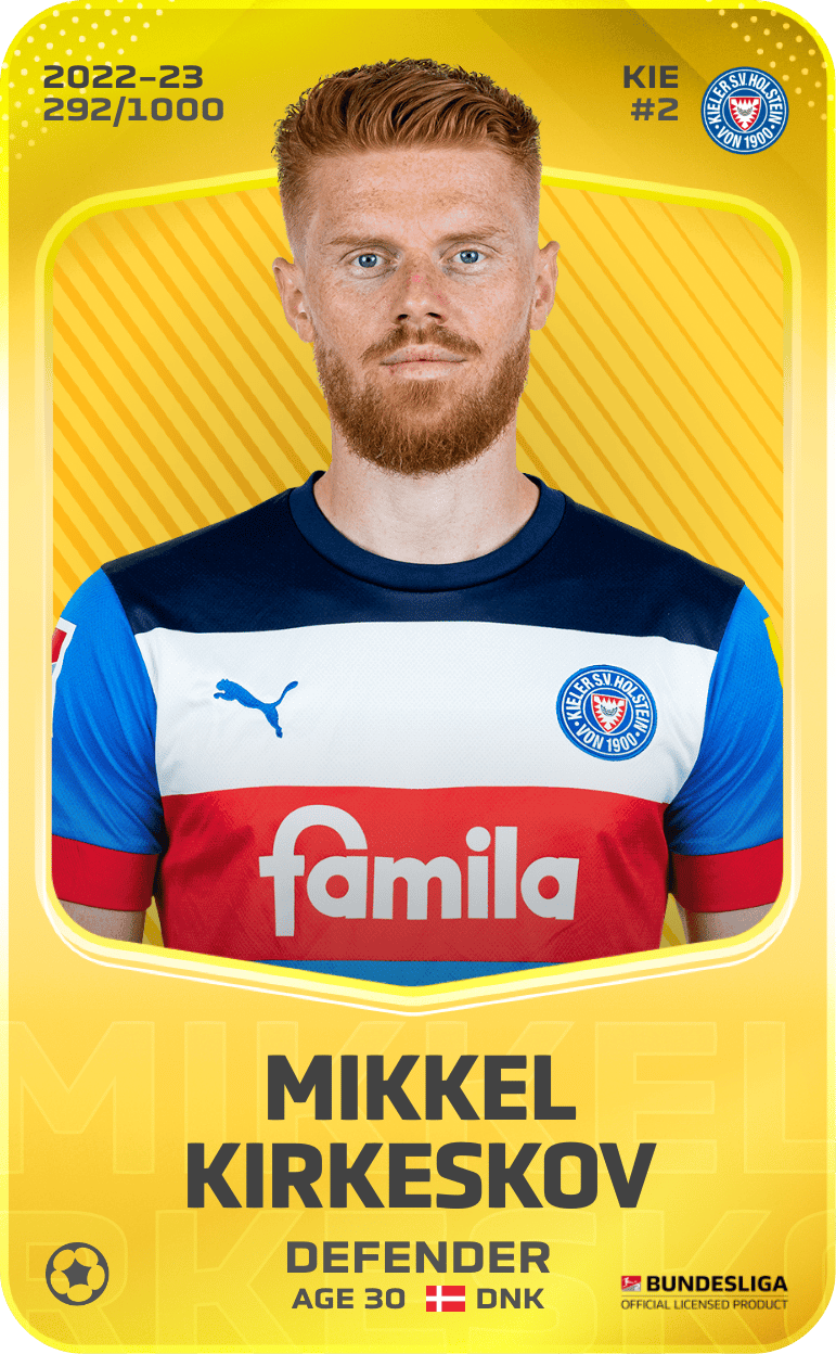 Mikkel Kirkeskov 2022-23 • Limited 292/1000