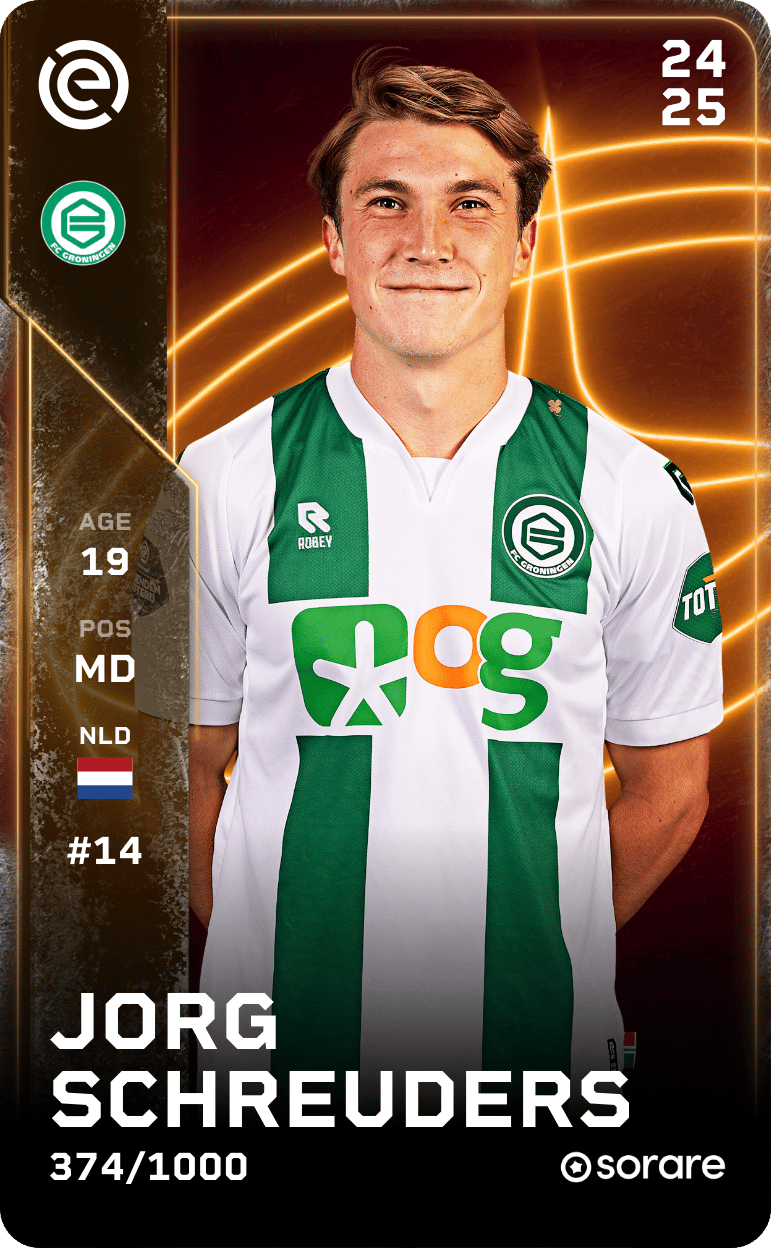 Jorg Schreuders 2024-25 • Limited 374/1000