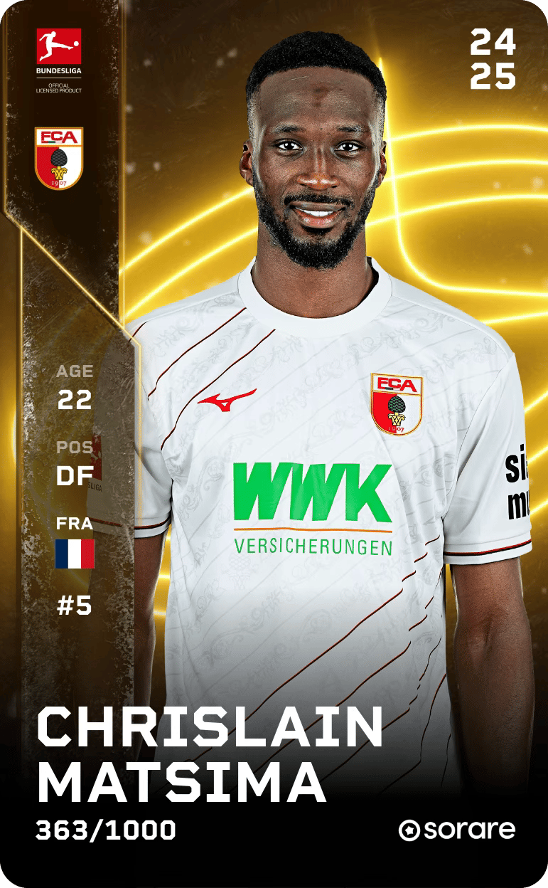 Chrislain Matsima 2024-25 • Limited 363/1000