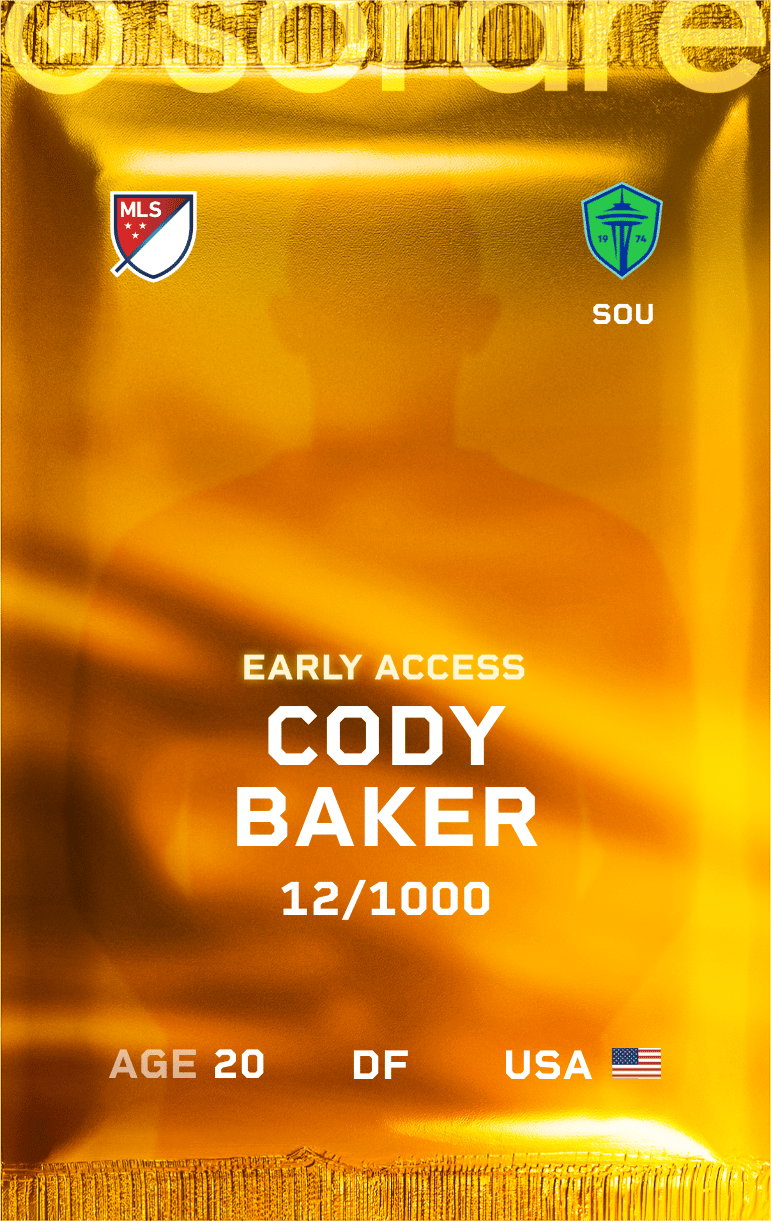 Cody Baker 2025-26 • Limited 12/1000