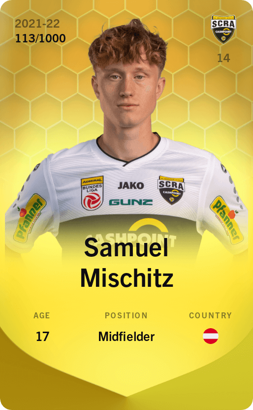 Samuel Mischitz 2021-22 • Limited 113/1000