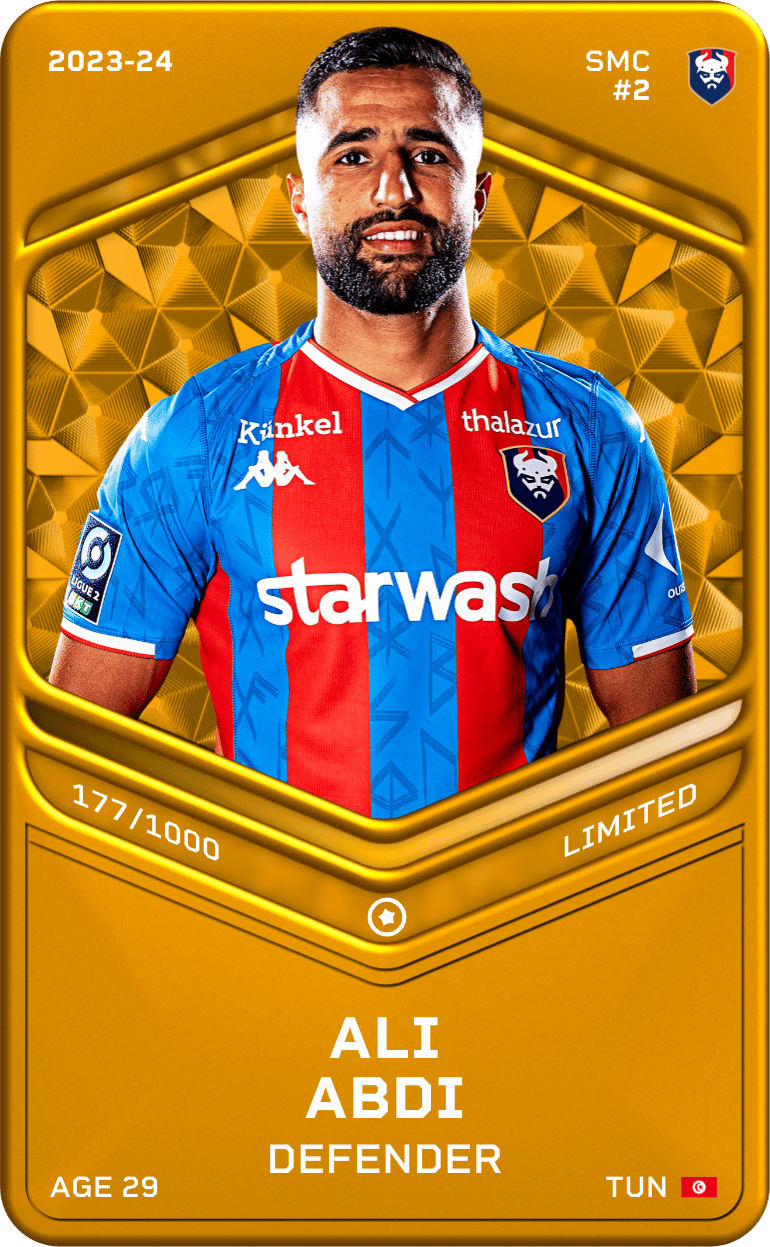 Ali Abdi 2023-24 • Limited 177/1000