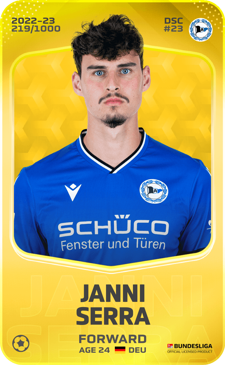 Janni Serra 2022-23 • Limited 219/1000
