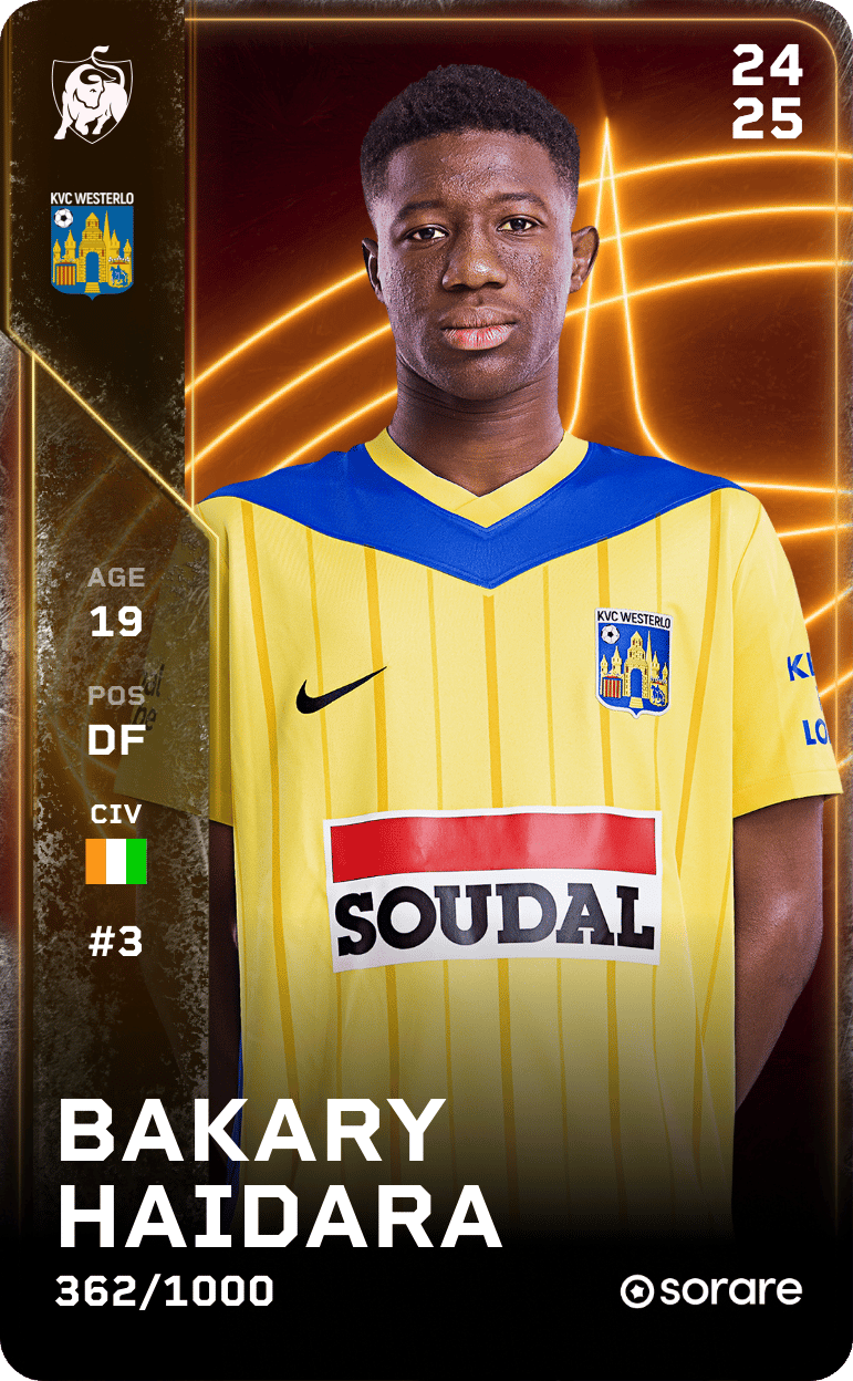 Bakary Haidara 2024-25 • Limited 362/1000