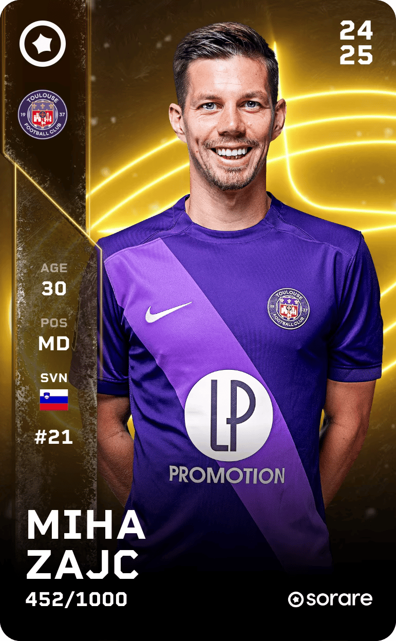 Miha Zajc 2024-25 • Limited 452/1000