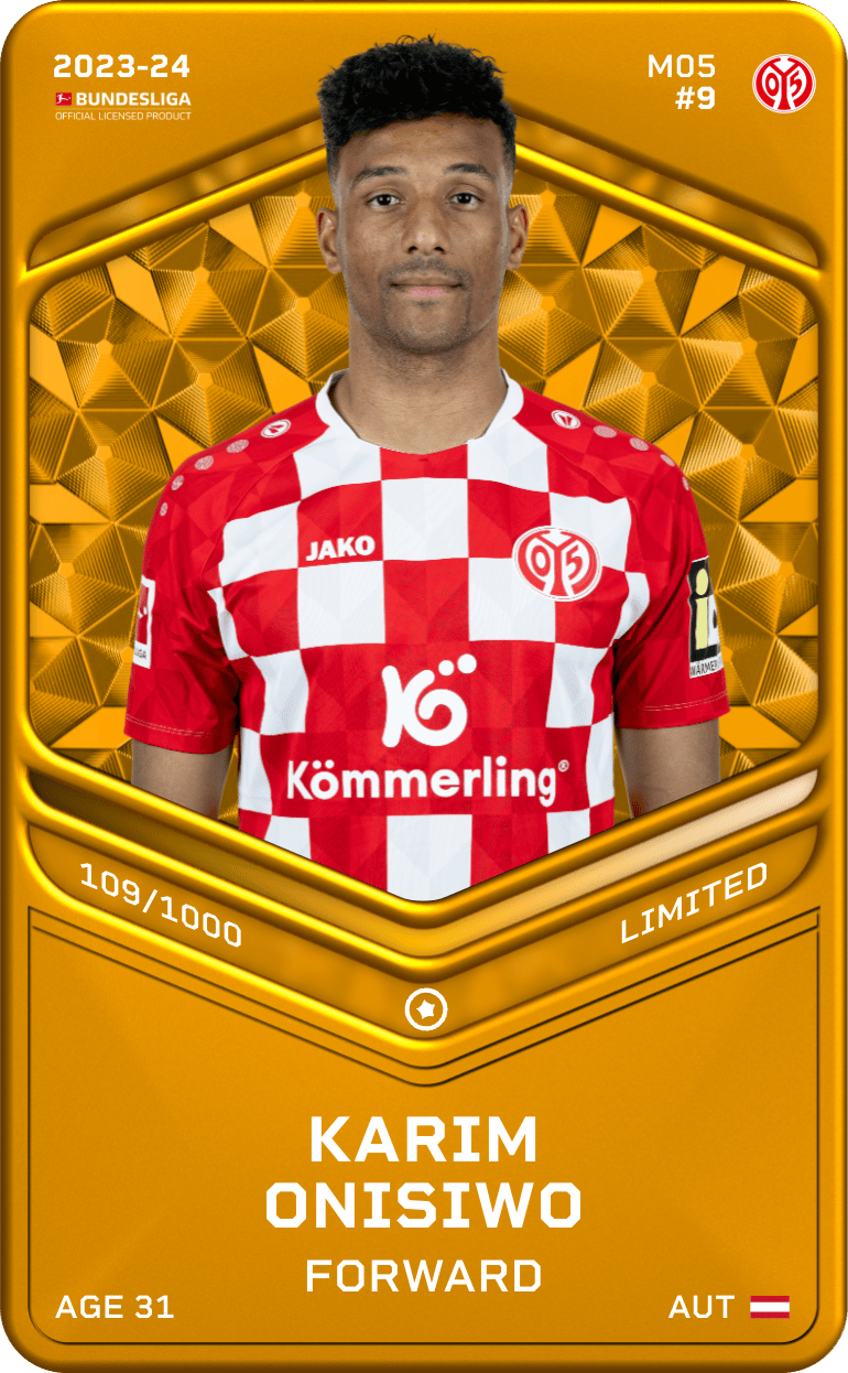 Karim Onisiwo 2023-24 • Limited 109/1000