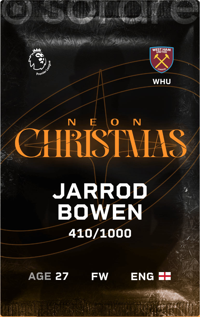 Jarrod Bowen 2024-25 • Limited 410/1000