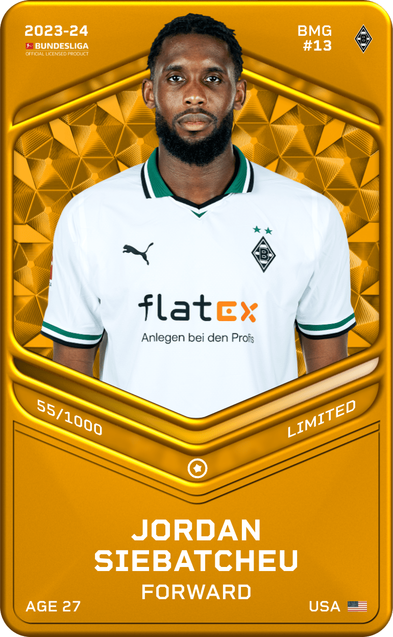 Jordan Siebatcheu 2023-24 • Limited 55/1000