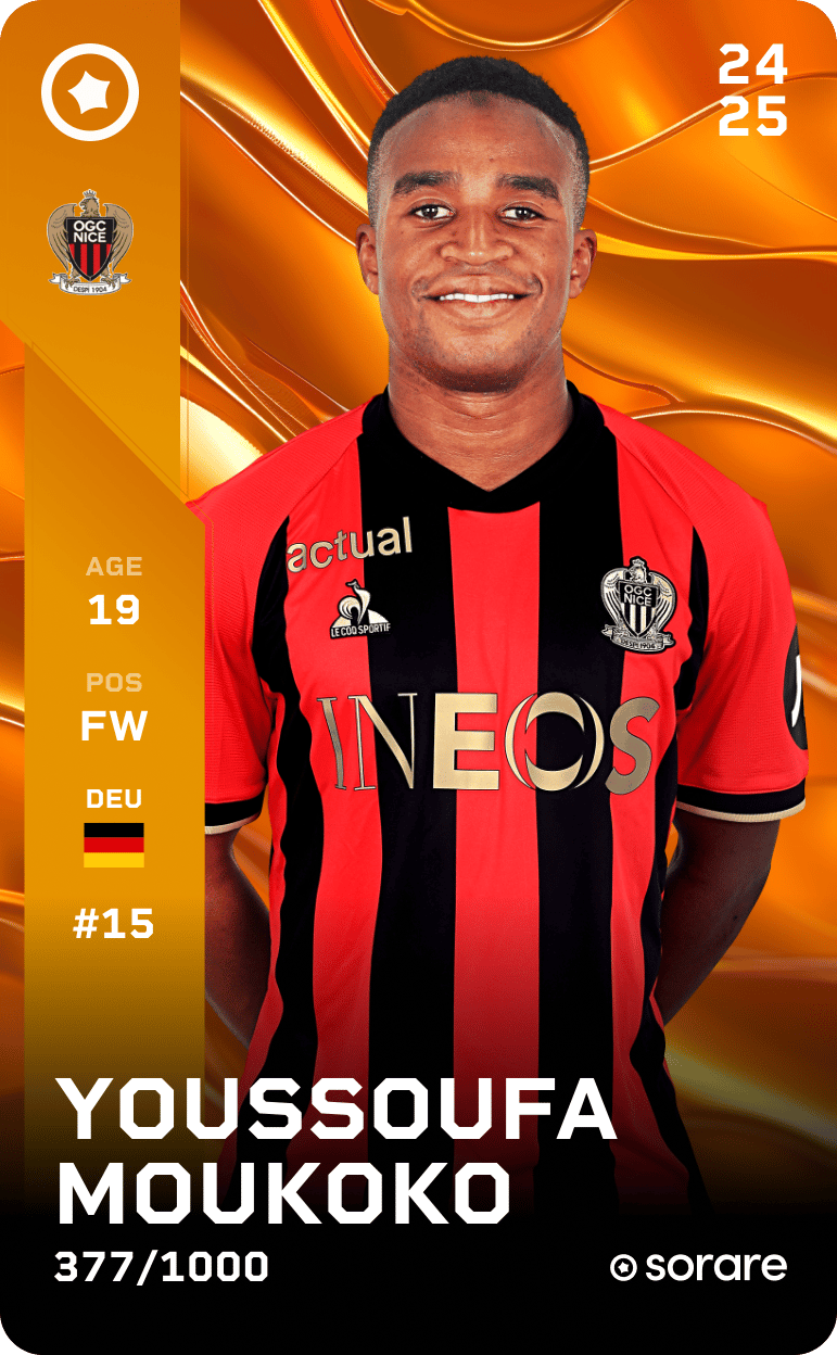 Youssoufa Moukoko 2024-25 • Limited 377/1000