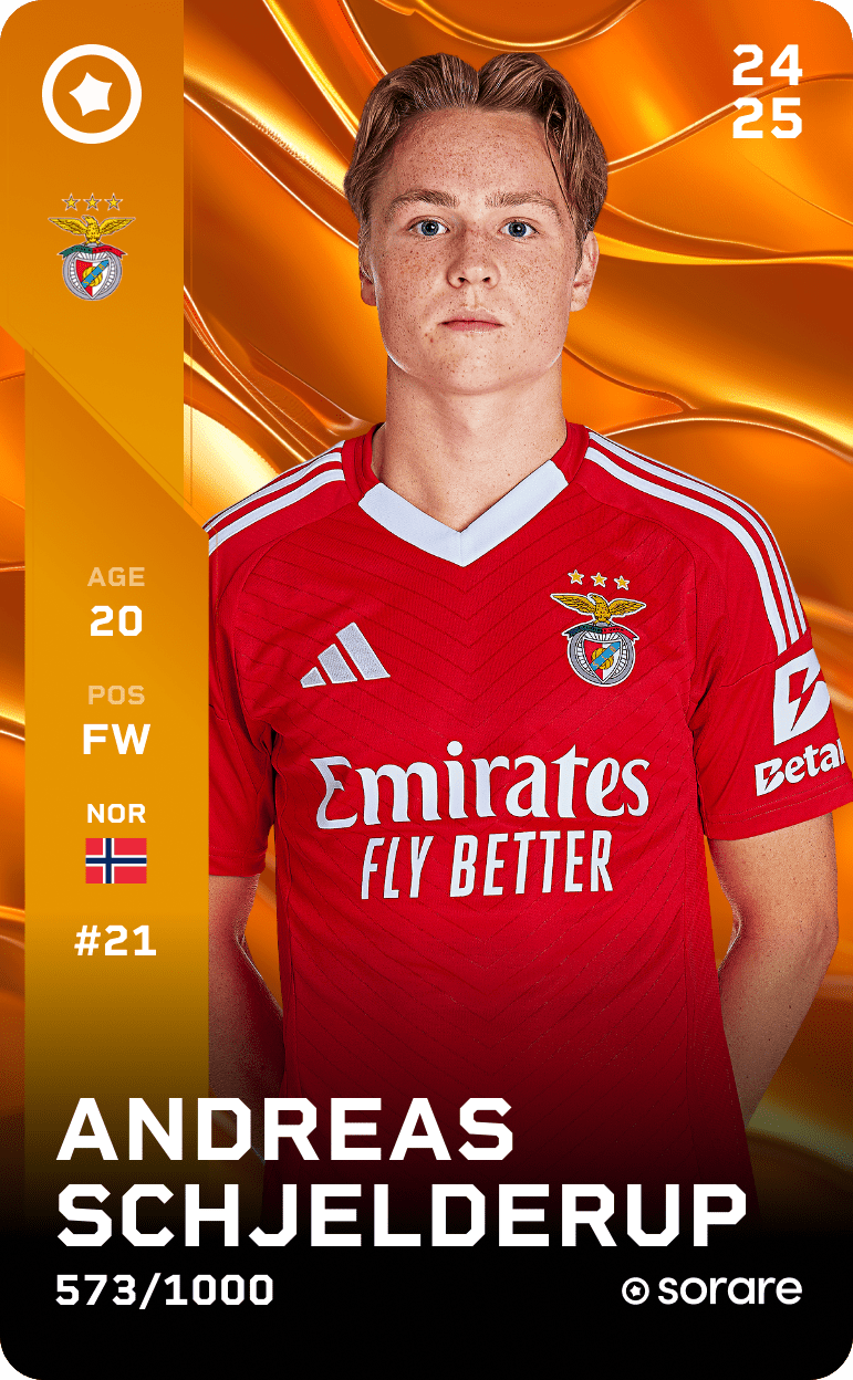 Andreas Schjelderup 2024-25 • Limited 573/1000