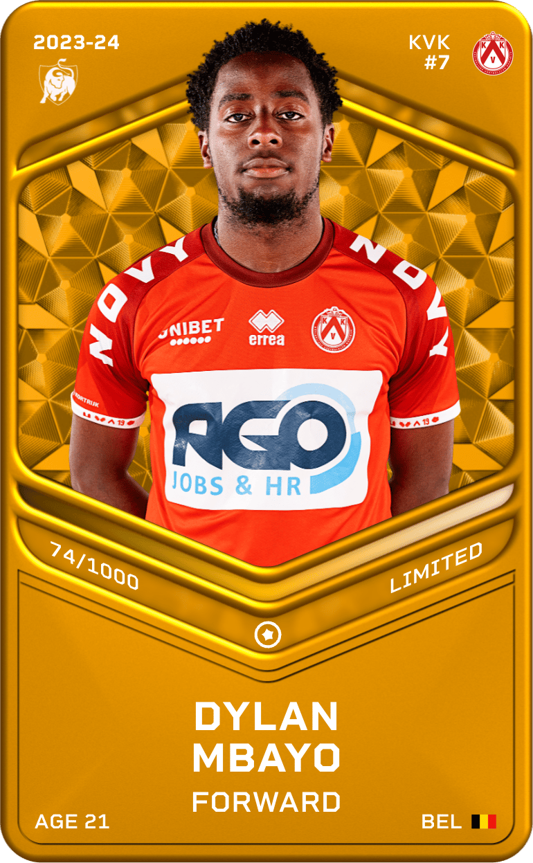 Dylan Mbayo 2023-24 • Limited 74/1000