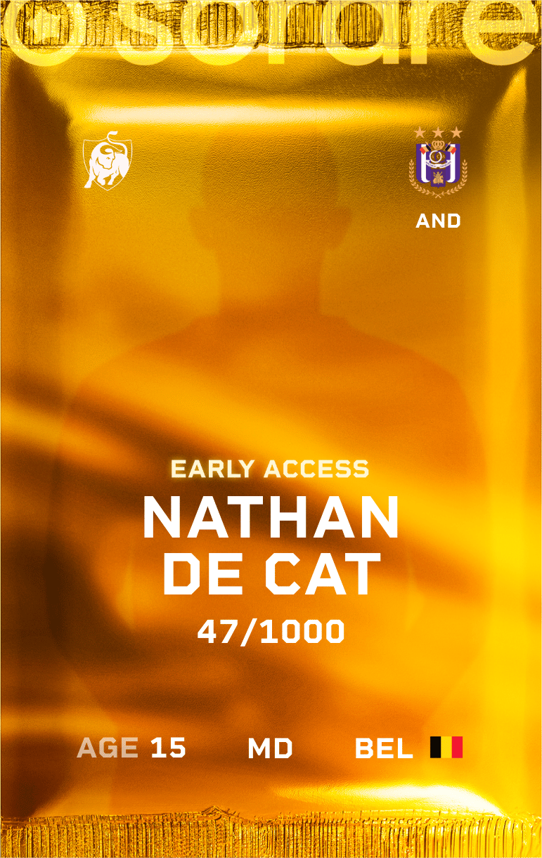 Nathan De Cat 2024-25 • Limited 47/1000