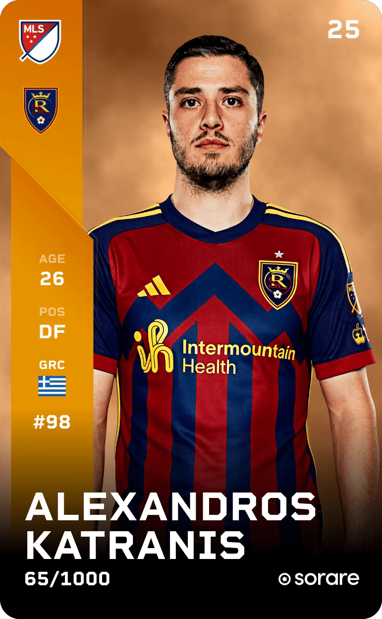 Alexandros Katranis 2025-26 • Limited 65/1000