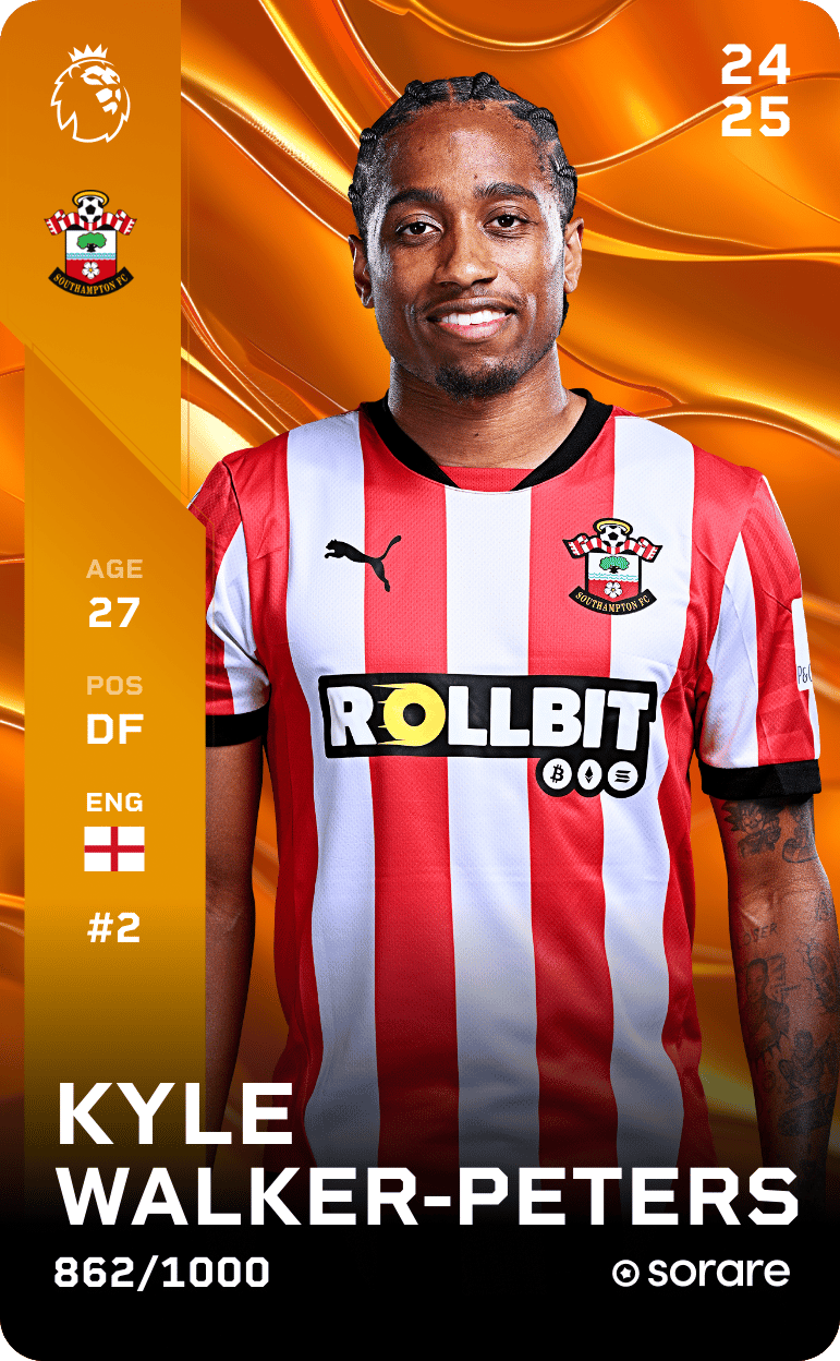 Kyle Walker-Peters 2024-25 • Limited 862/1000