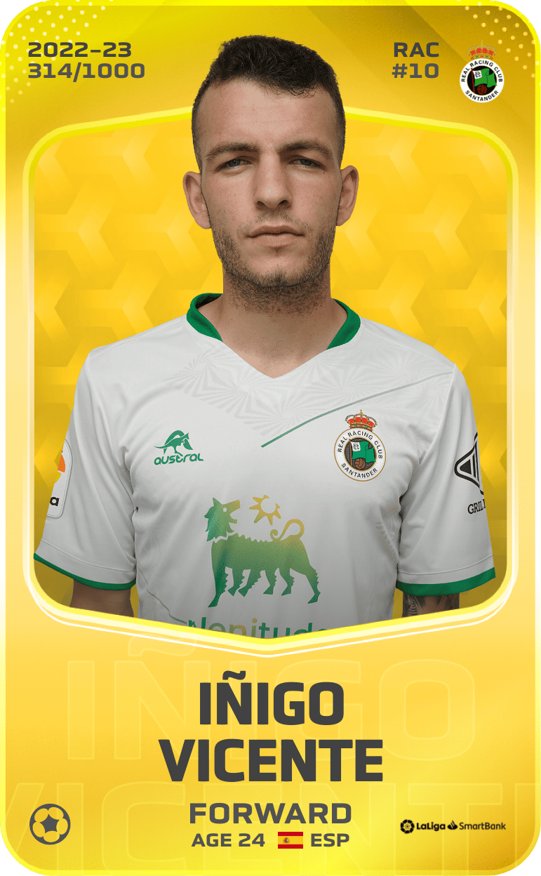 Iñigo Vicente 2022-23 • Limited 314/1000
