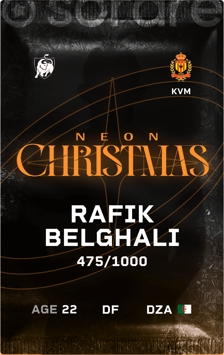 Rafik Belghali 2024-25 • Limited 475/1000