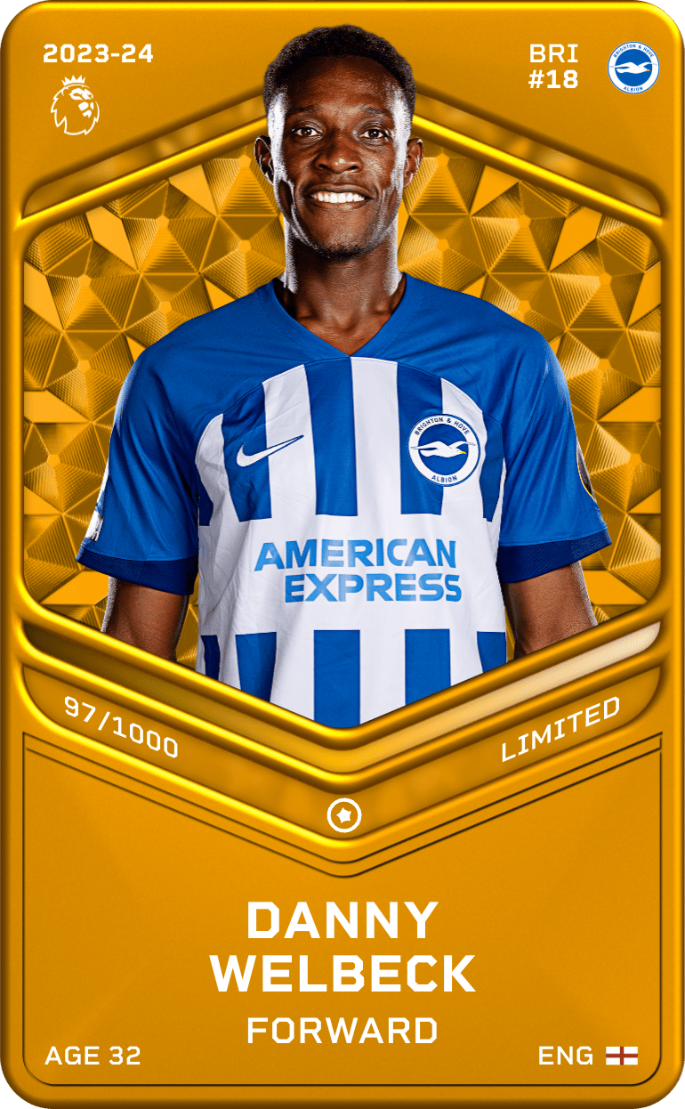 Danny Welbeck 2023-24 • Limited 97/1000