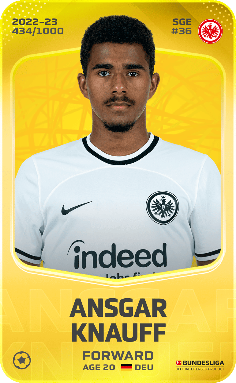 Ansgar Knauff 2022-23 • Limited 434/1000