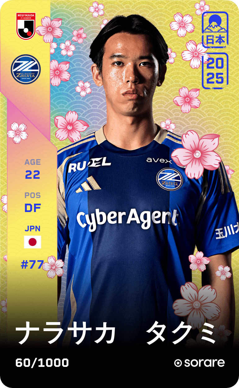 Takumi Narasaka 2025-26 • Limited 60/1000