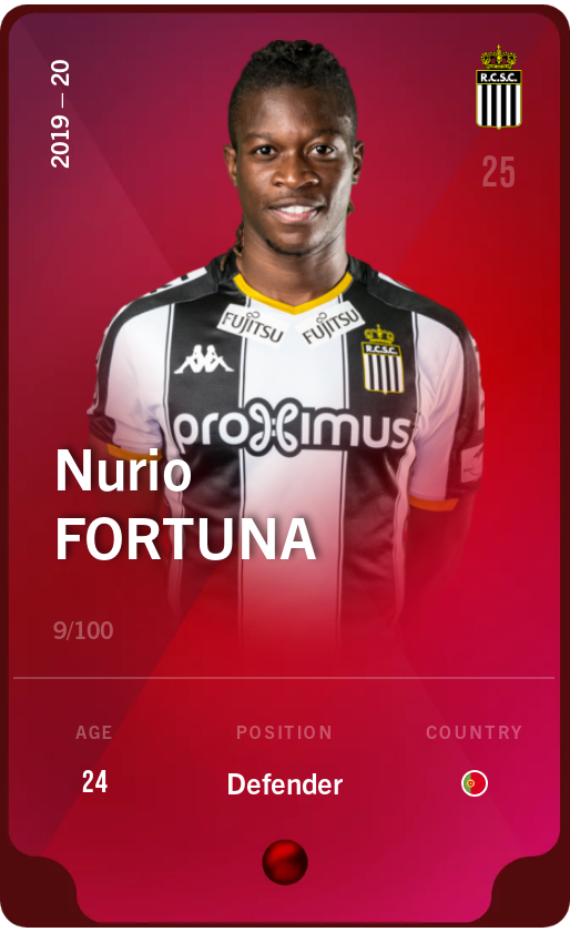 Sorare - Sorare Official - Nurio Fortuna 2019-20 • Rare 9/100 - NFT # 87244469730308911923042595595584766526530471477386357953970055698547226872074